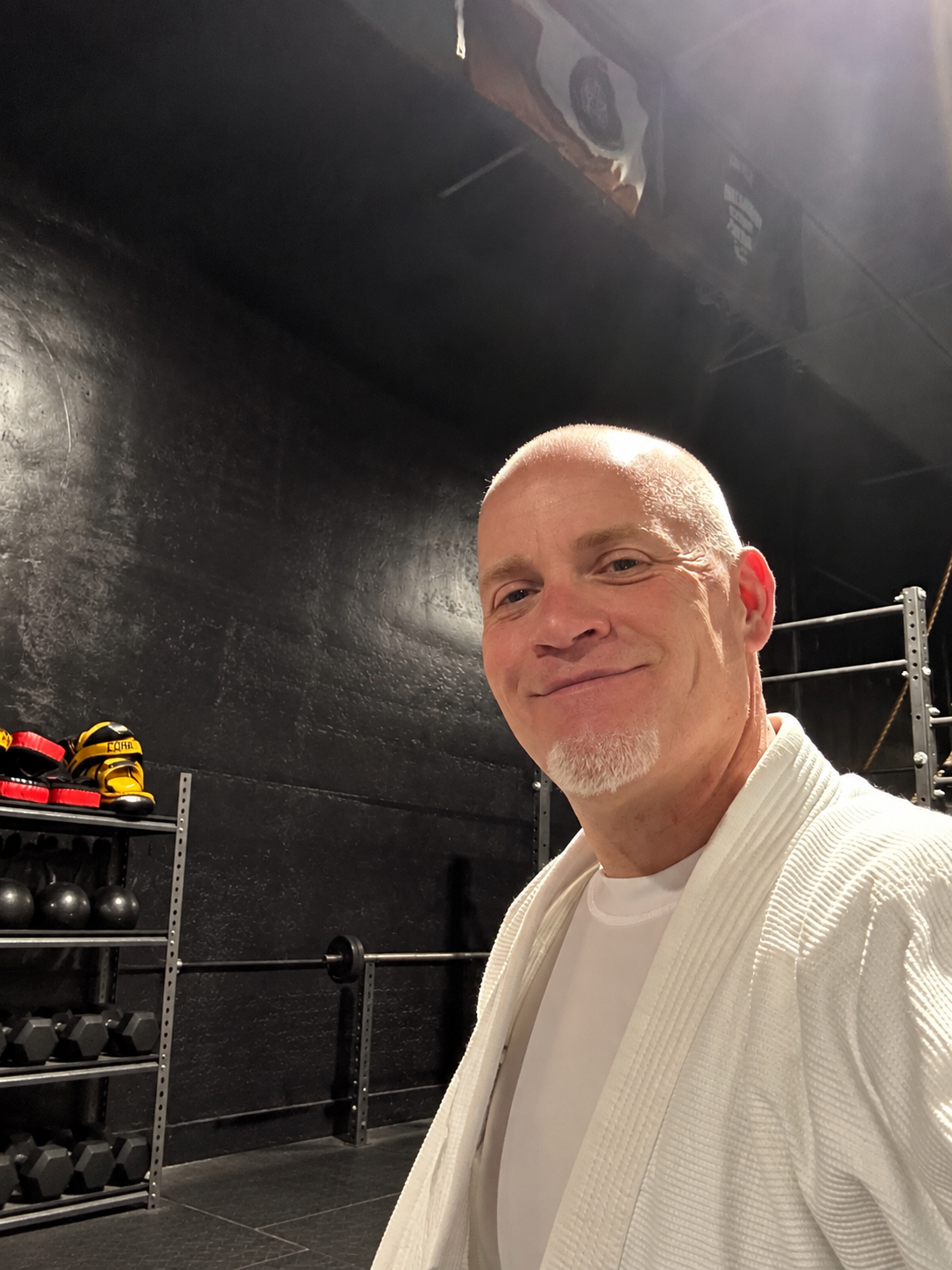 Phil after training jiu-jitsu